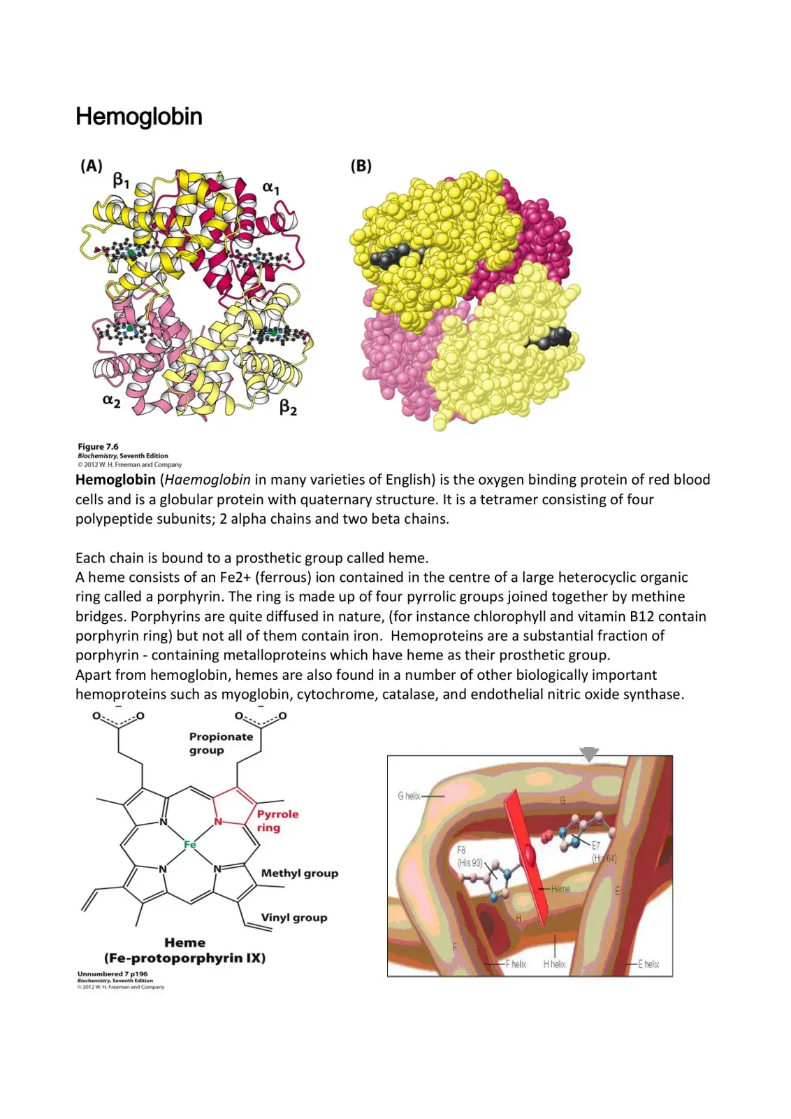 غلاف كتاب Hemoglobin