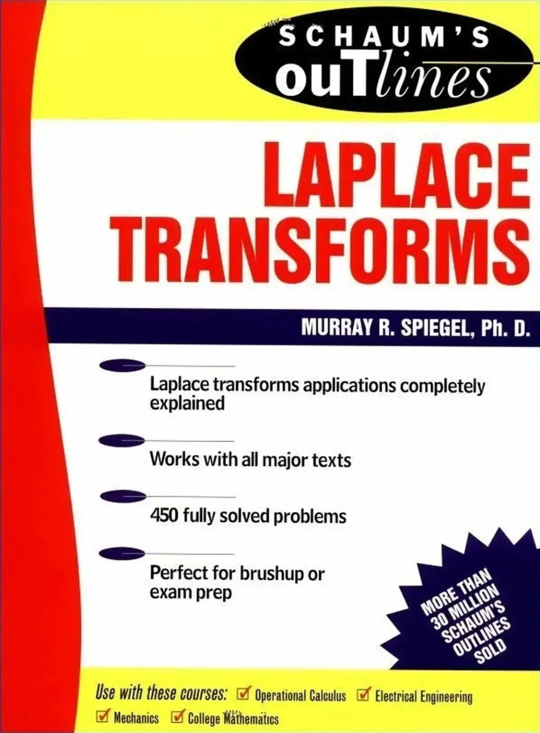 غلاف كتاب LAPLACE TRANSFORMS