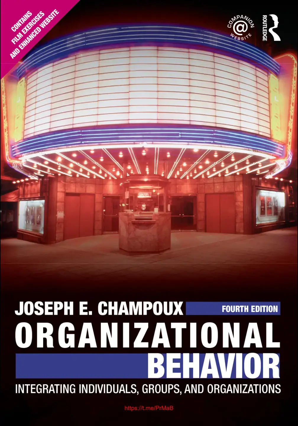 غلاف كتاب Organizational Behavior