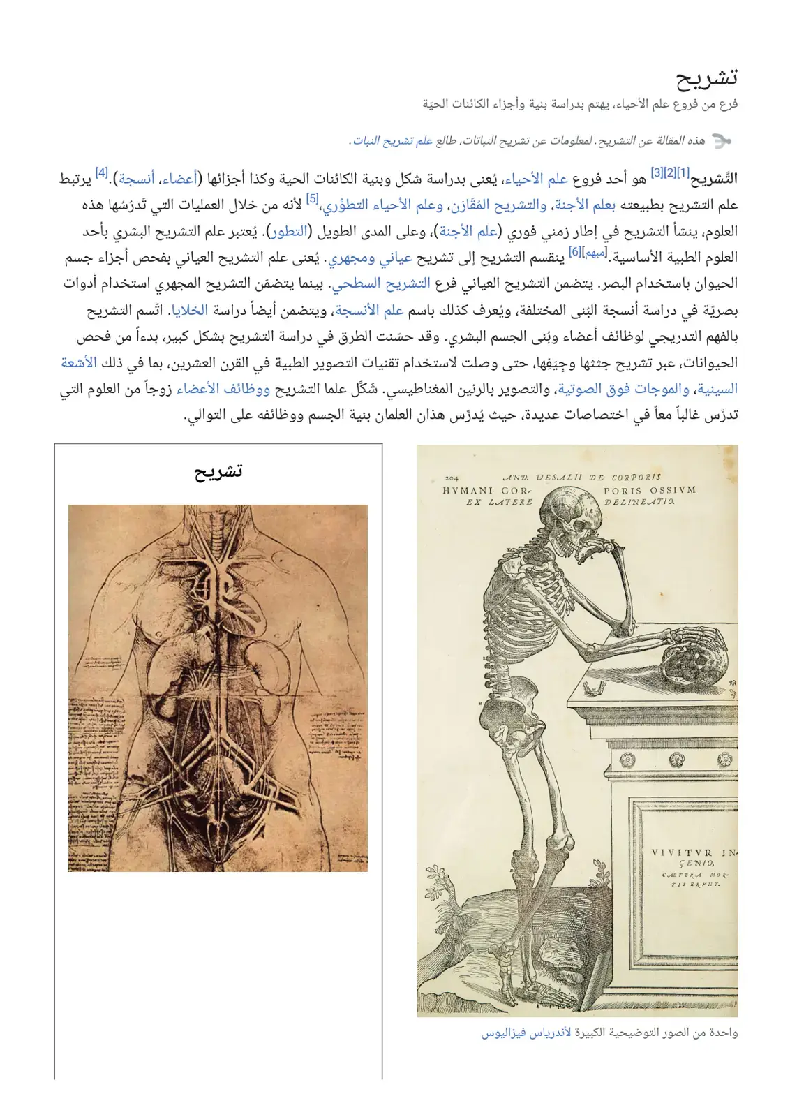 غلاف كتاب التشريح