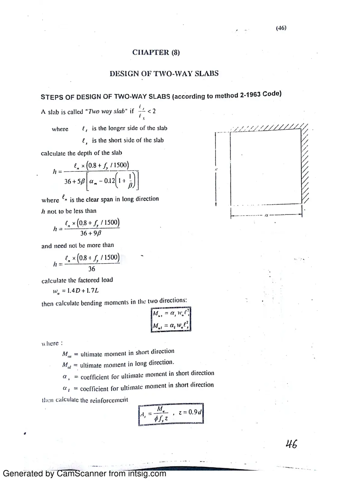 غلاف كتاب Design of Two-Way Slabs