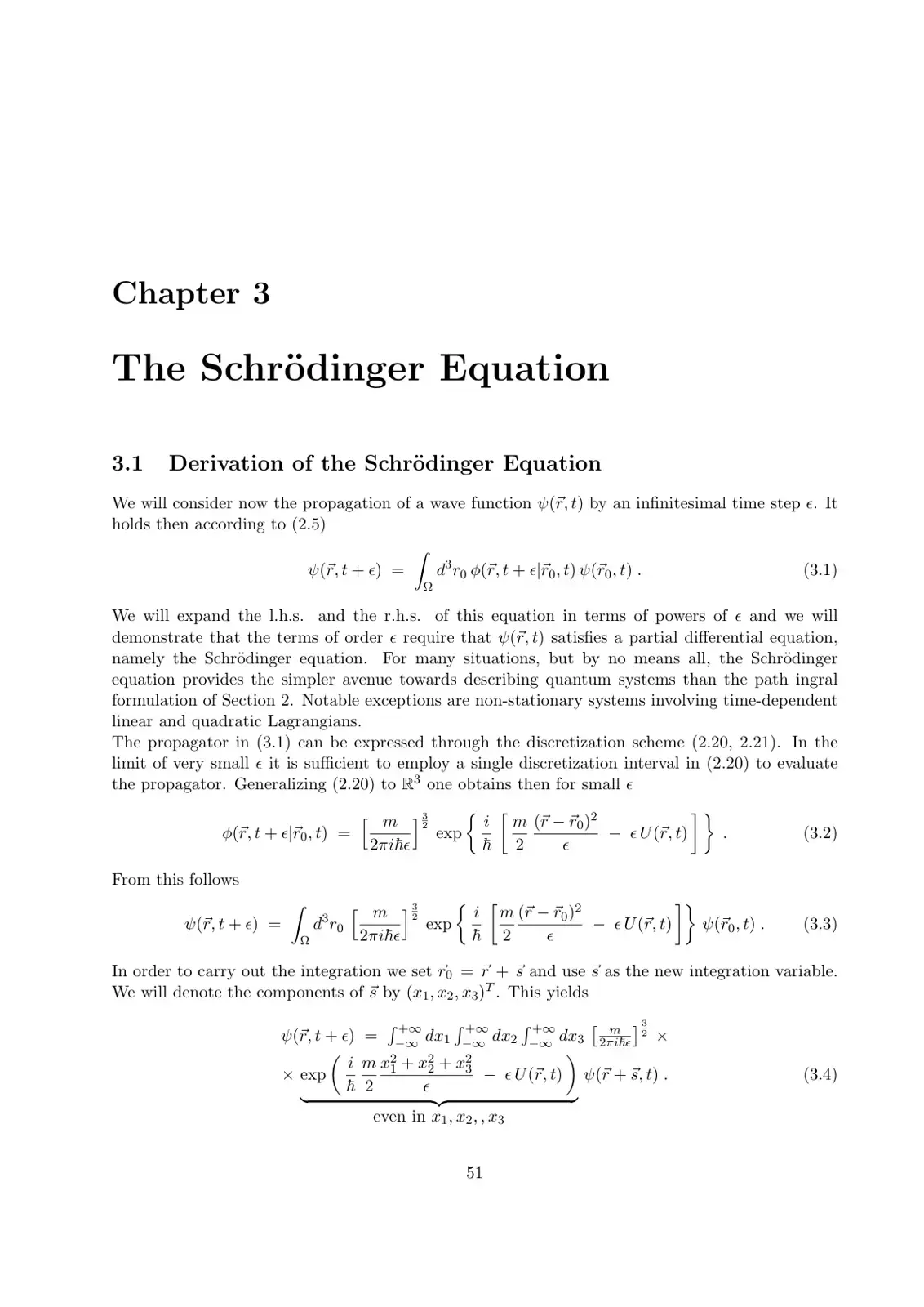 غلاف كتاب Chapter 3 - The Schrödinger Equation