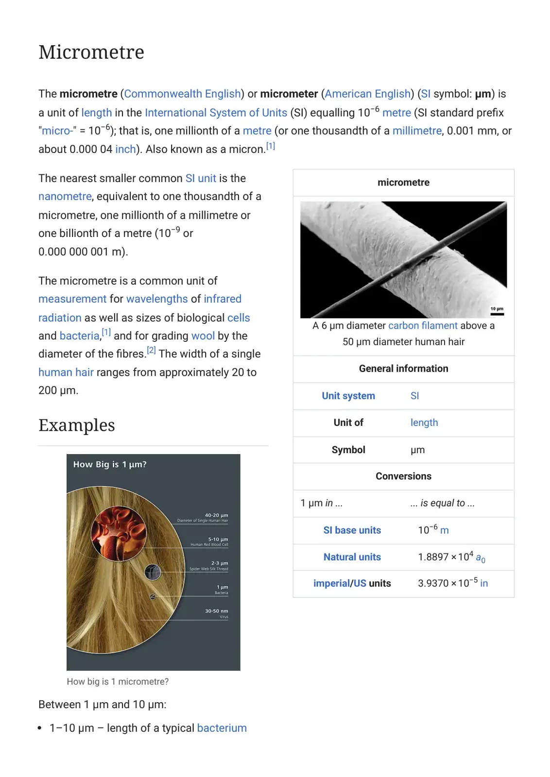غلاف كتاب Micrometre