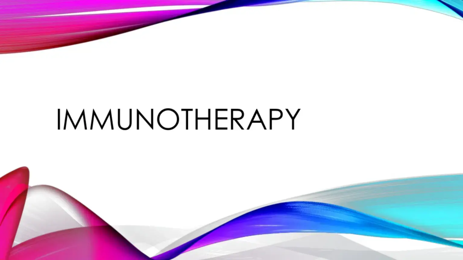 غلاف كتاب IMMUNOTHERAPY