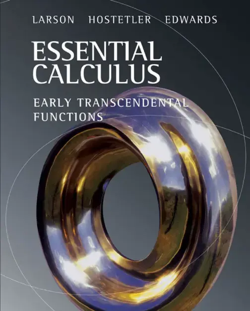 غلاف كتاب ESSENTIAL CALCULUS EARLY TRANSCENDENTAL FUNCTIONS