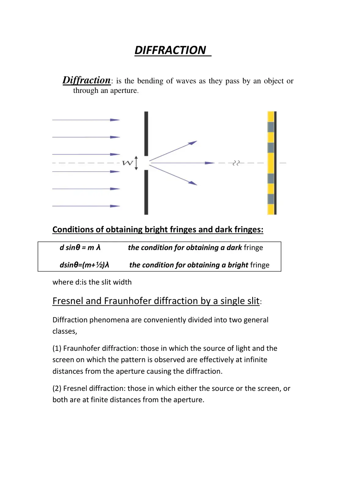 غلاف كتاب Diffraction
