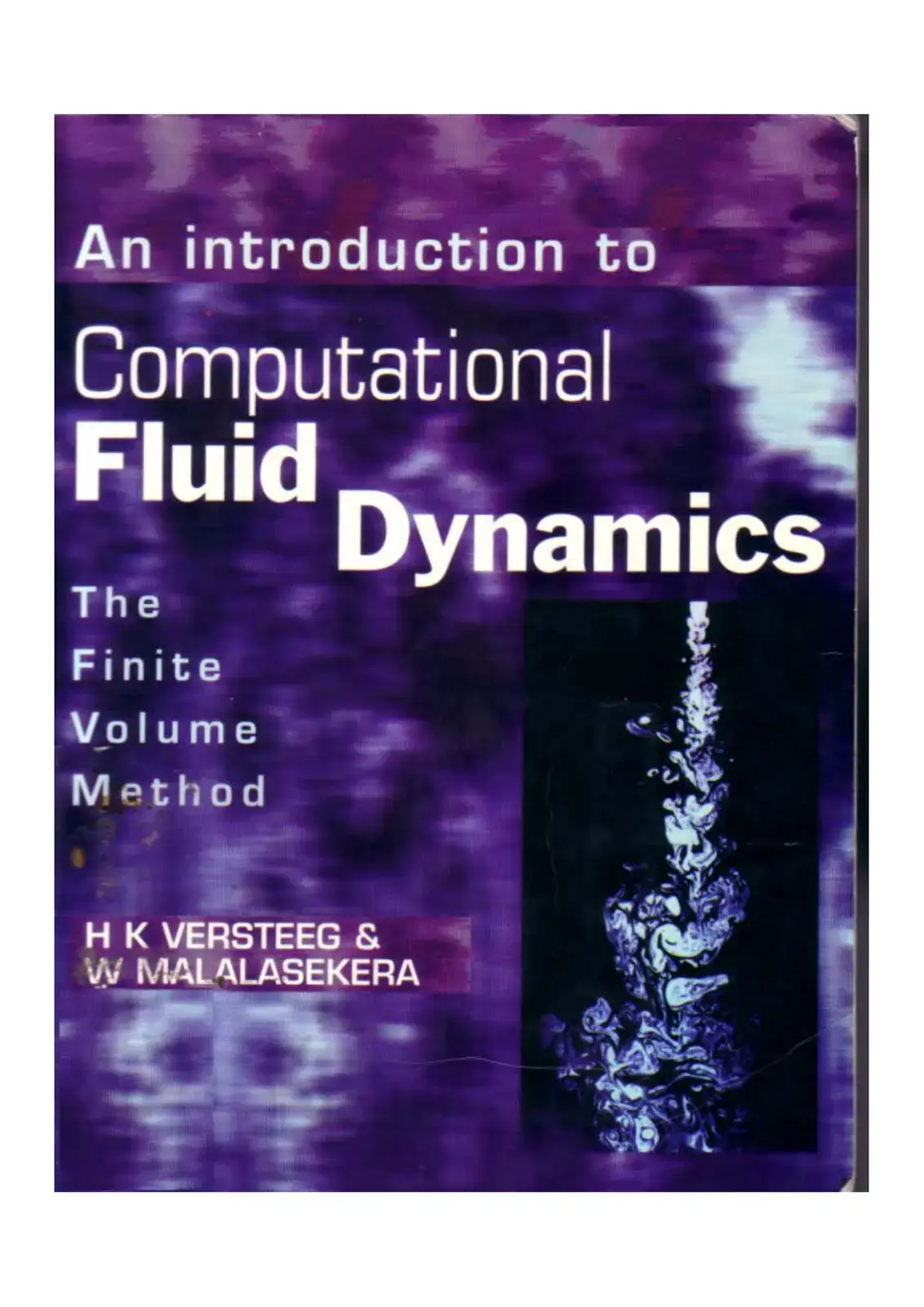 غلاف كتاب An introduction to Computational Fluid Dynamics: The Finite Volume Method