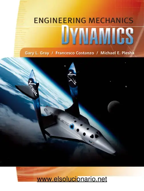 غلاف كتاب ENGINEERING MECHANICS DYNAMICS