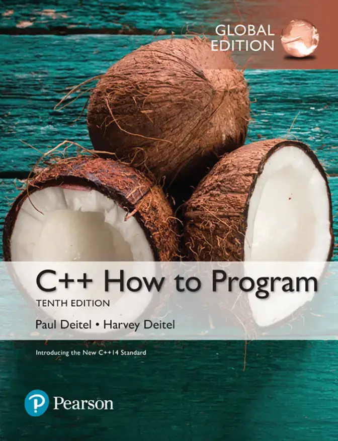 غلاف كتاب C++ How to Program