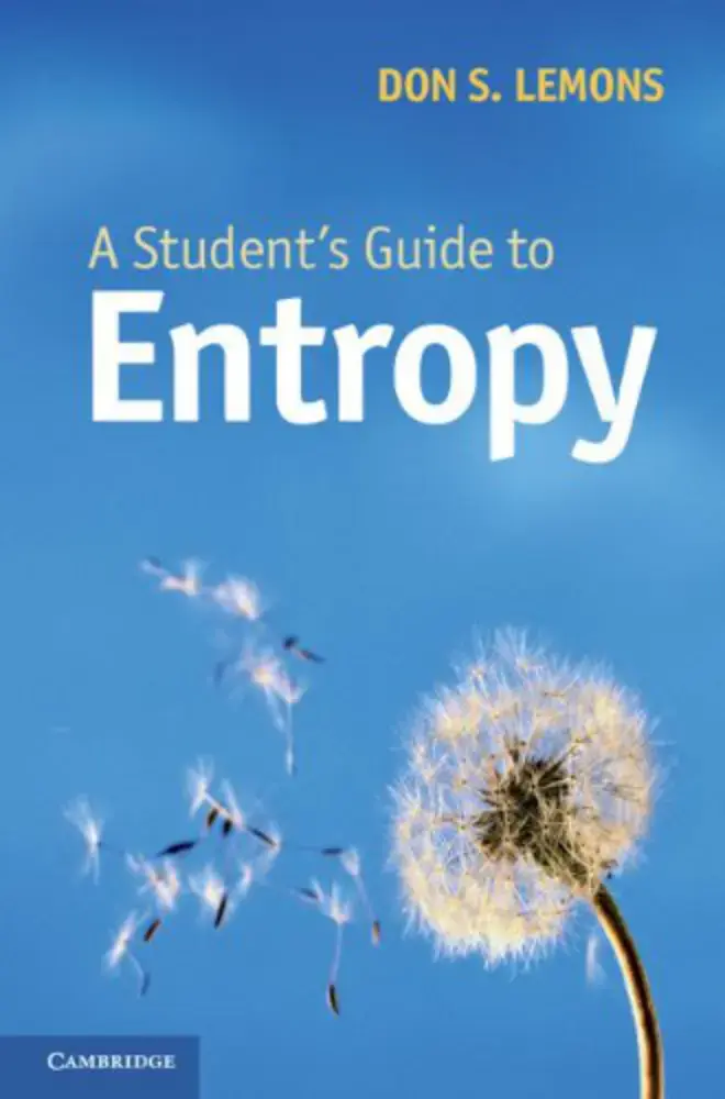 غلاف كتاب A Student's Guide to Entropy