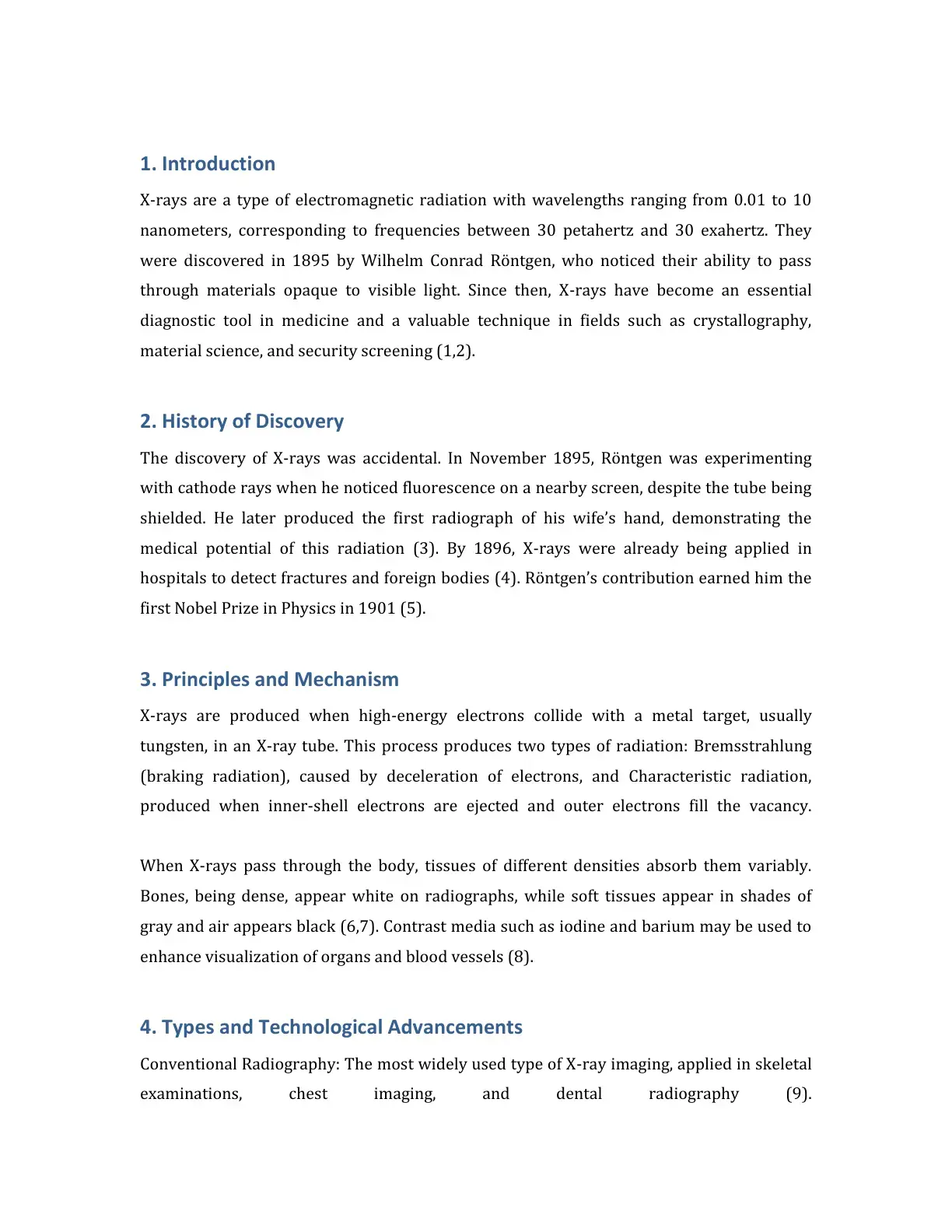 غلاف كتاب X-rays: Introduction and History