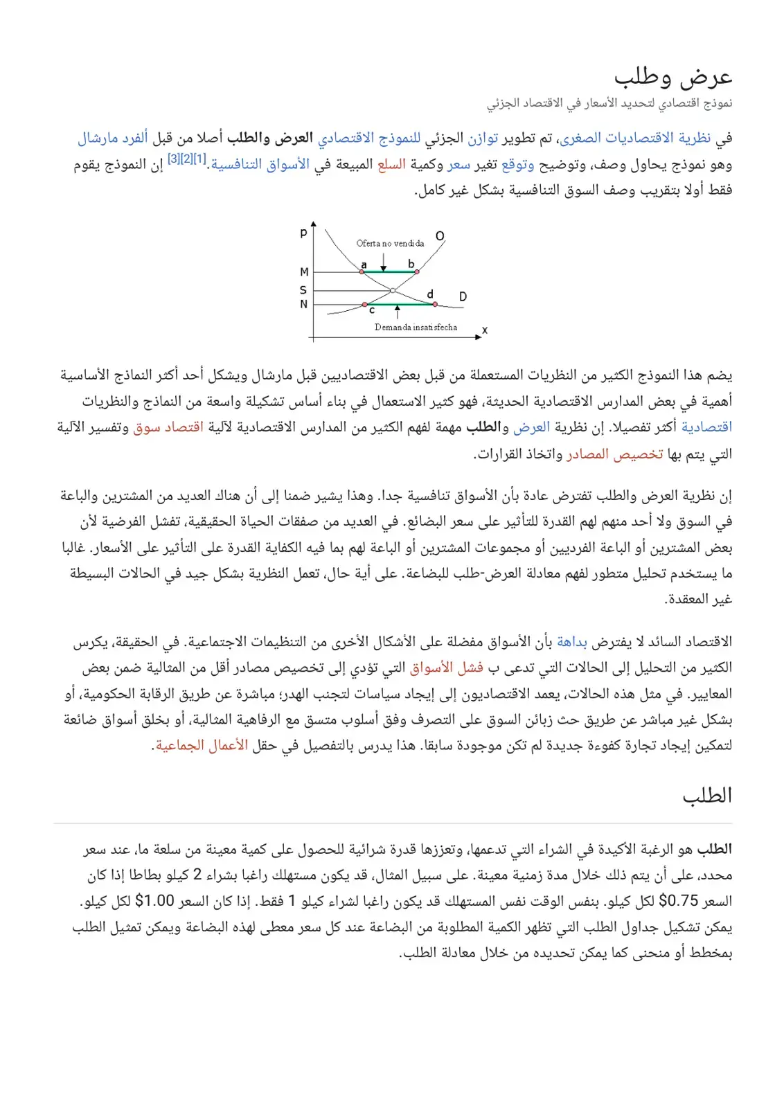 غلاف كتاب عرض وطلب