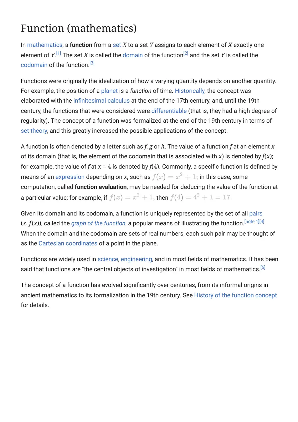 غلاف كتاب Function (mathematics)