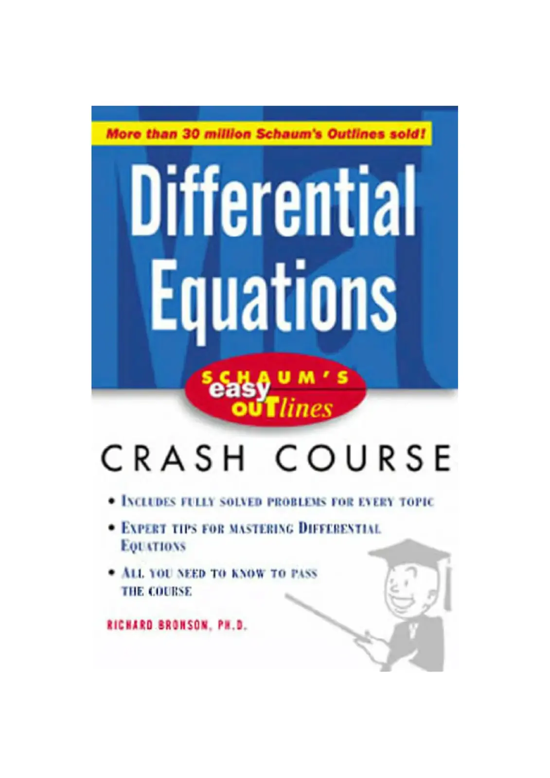 غلاف كتاب Schaum's Outline of Differential Equations
