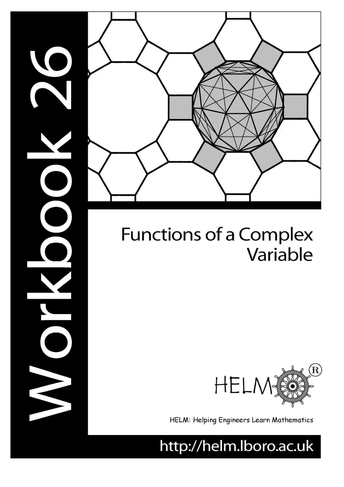 غلاف كتاب Workbook 26 Functions of a Complex Variable