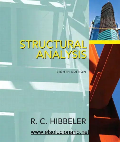 غلاف كتاب STRUCTURAL ANALYSIS EIGHTH EDITION R. C. HIBBELER