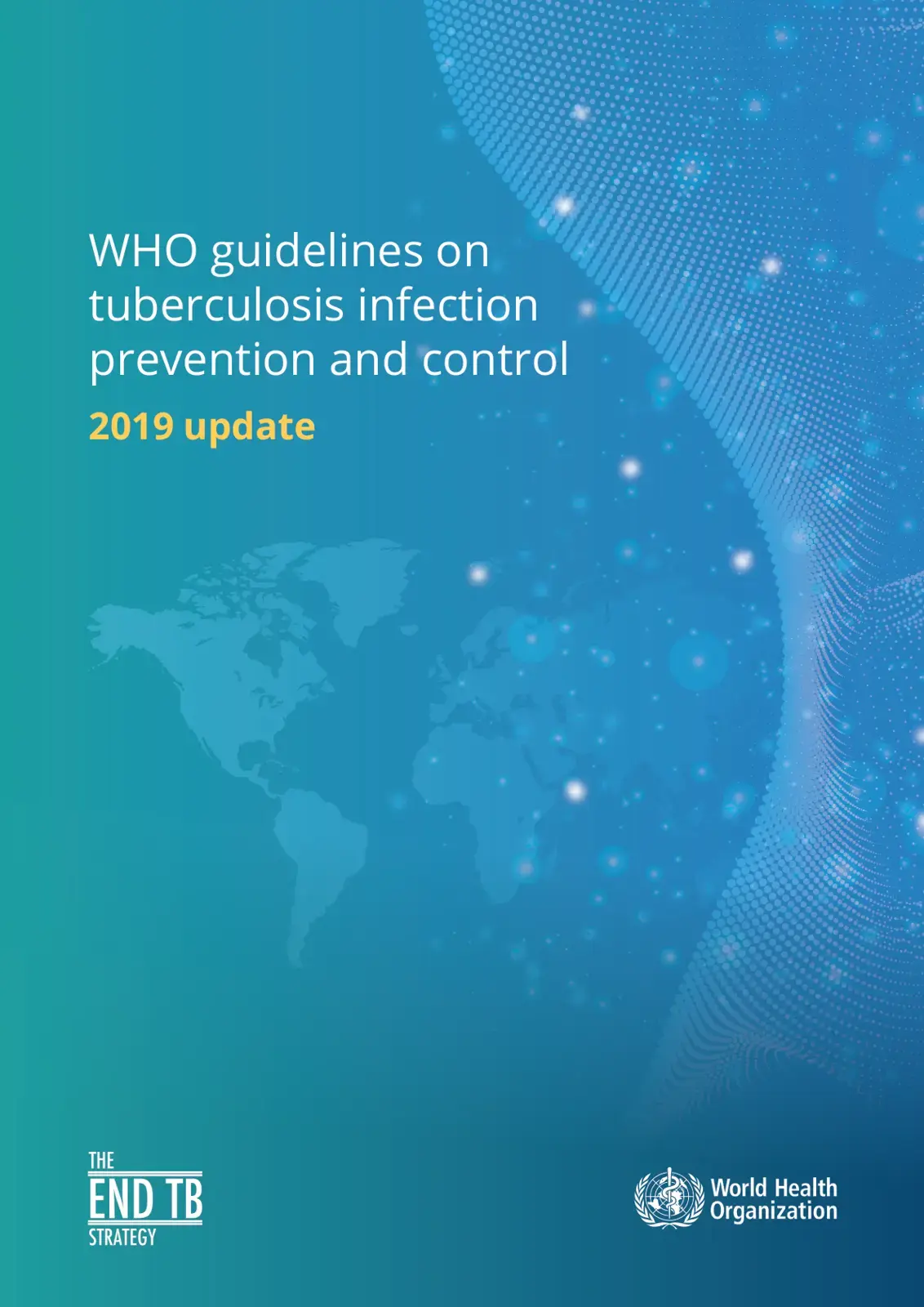 غلاف كتاب WHO guidelines on tuberculosis infection prevention and control 2019 update