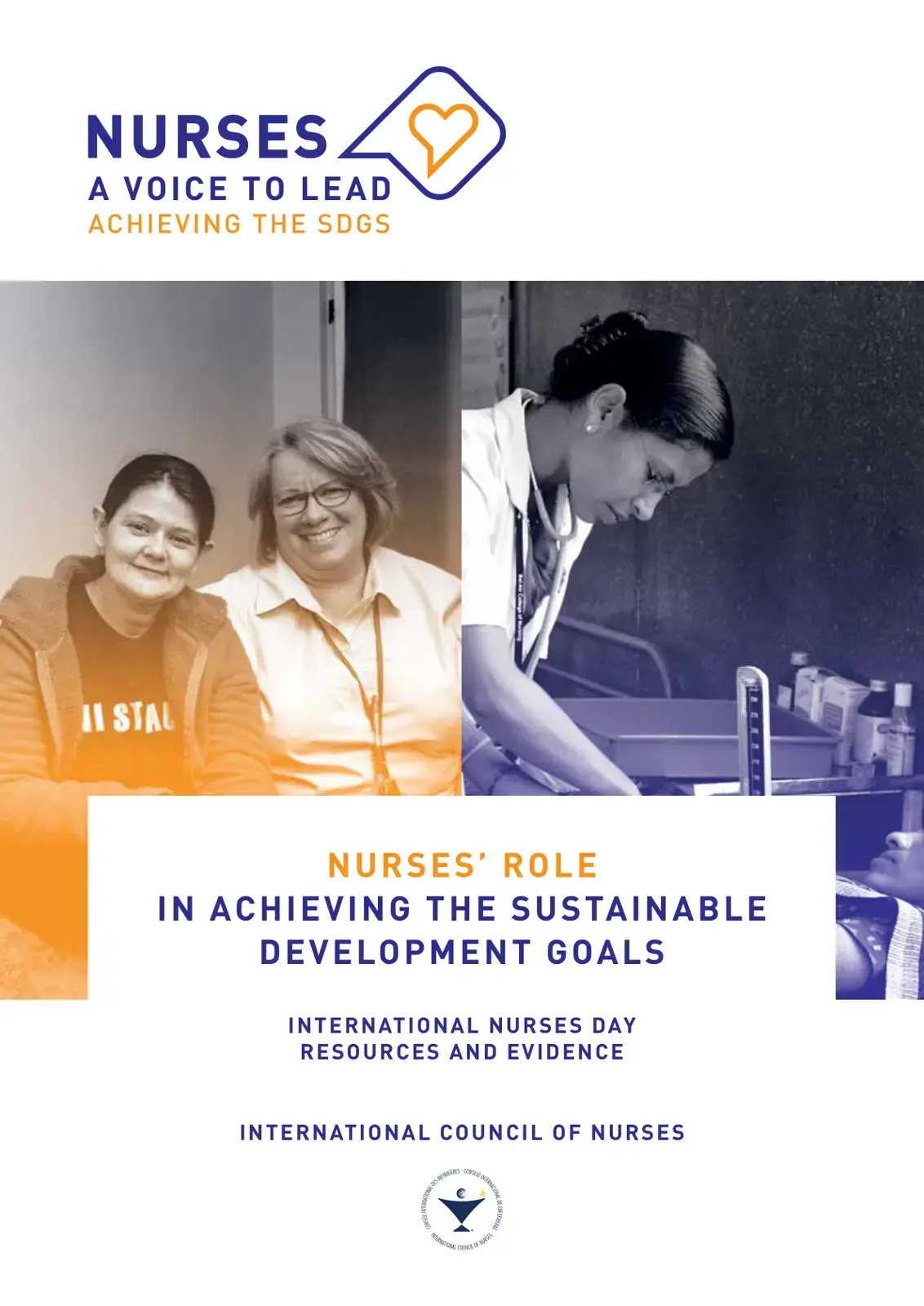غلاف كتاب Nurses: A Voice to Lead – Achieving the SDGs