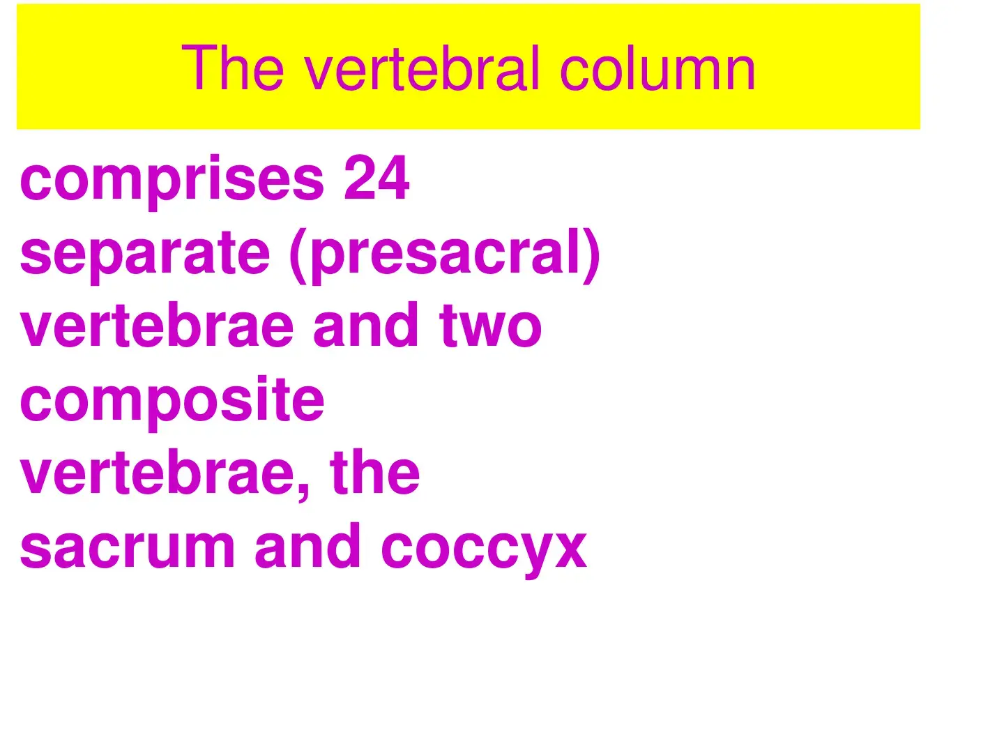 غلاف كتاب The Vertebral Column