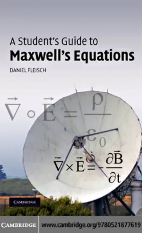 غلاف كتاب A Student's Guide to Maxwell's Equations