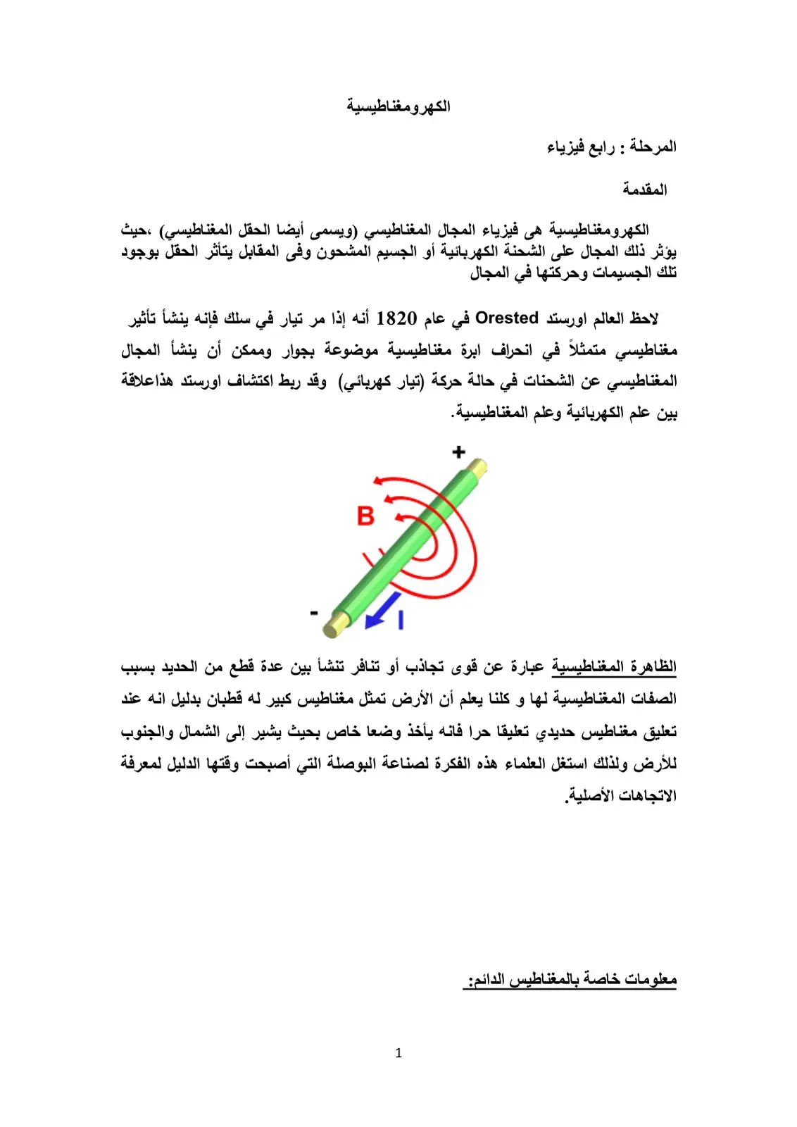 غلاف كتاب الكهرومغناطيسية - المقدمة