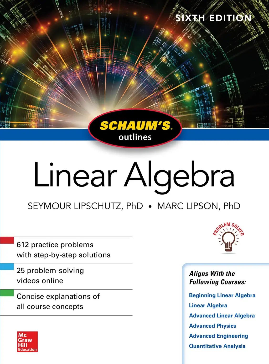 غلاف كتاب Linear Algebra
