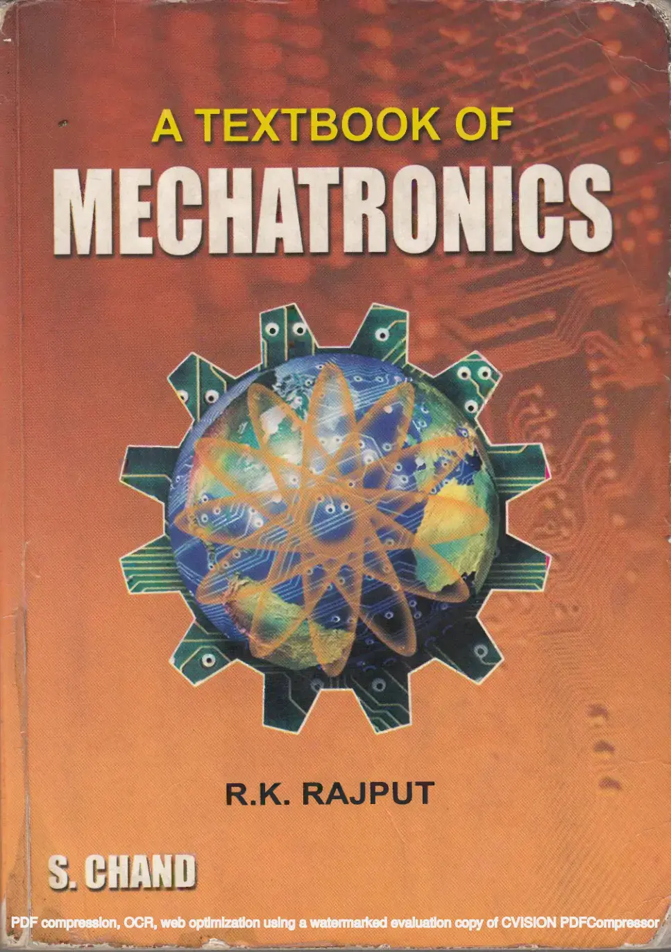 غلاف كتاب A TEXTBOOK OF MECHATRONICS
