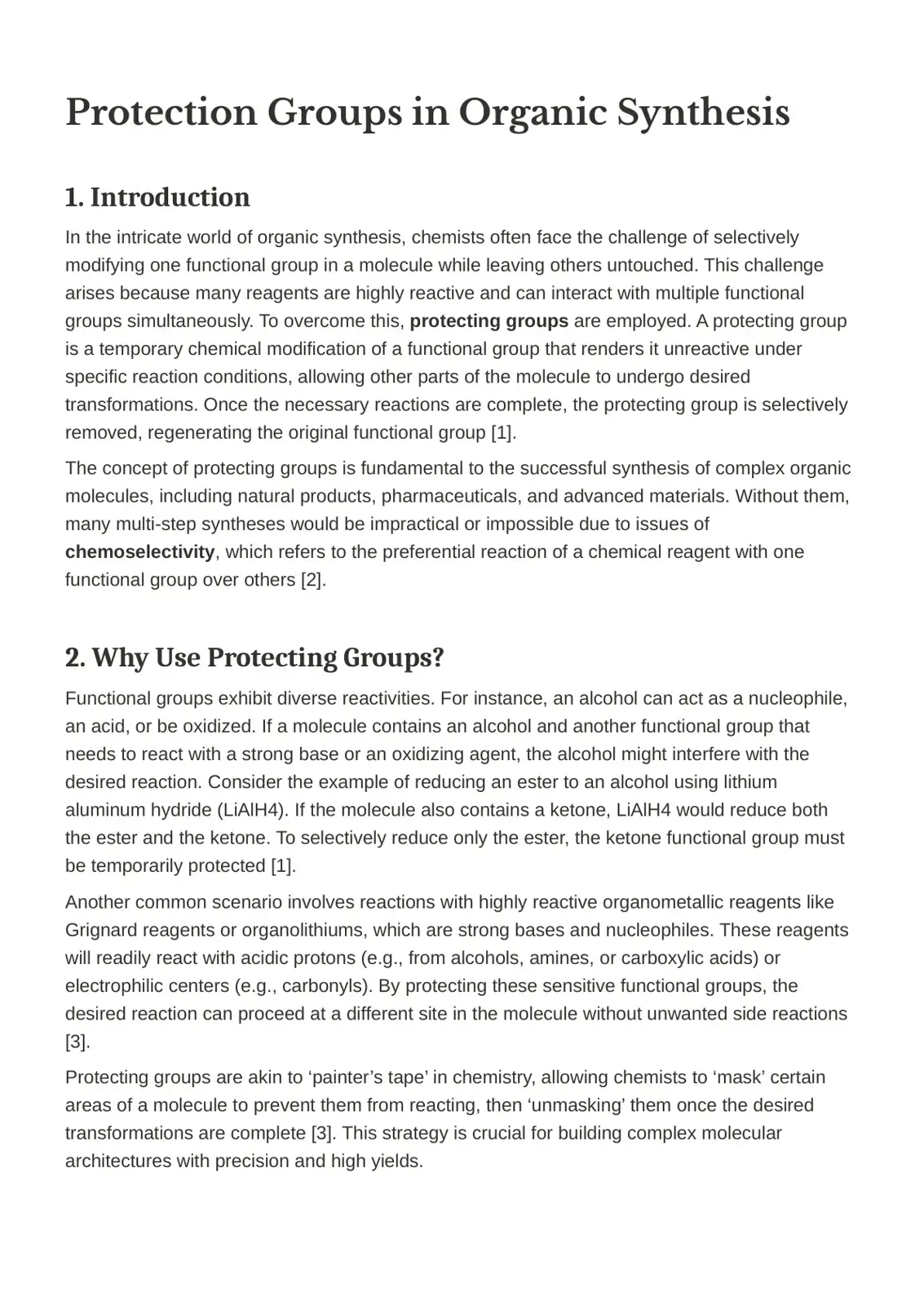 غلاف كتاب Protection Groups in Organic Synthesis