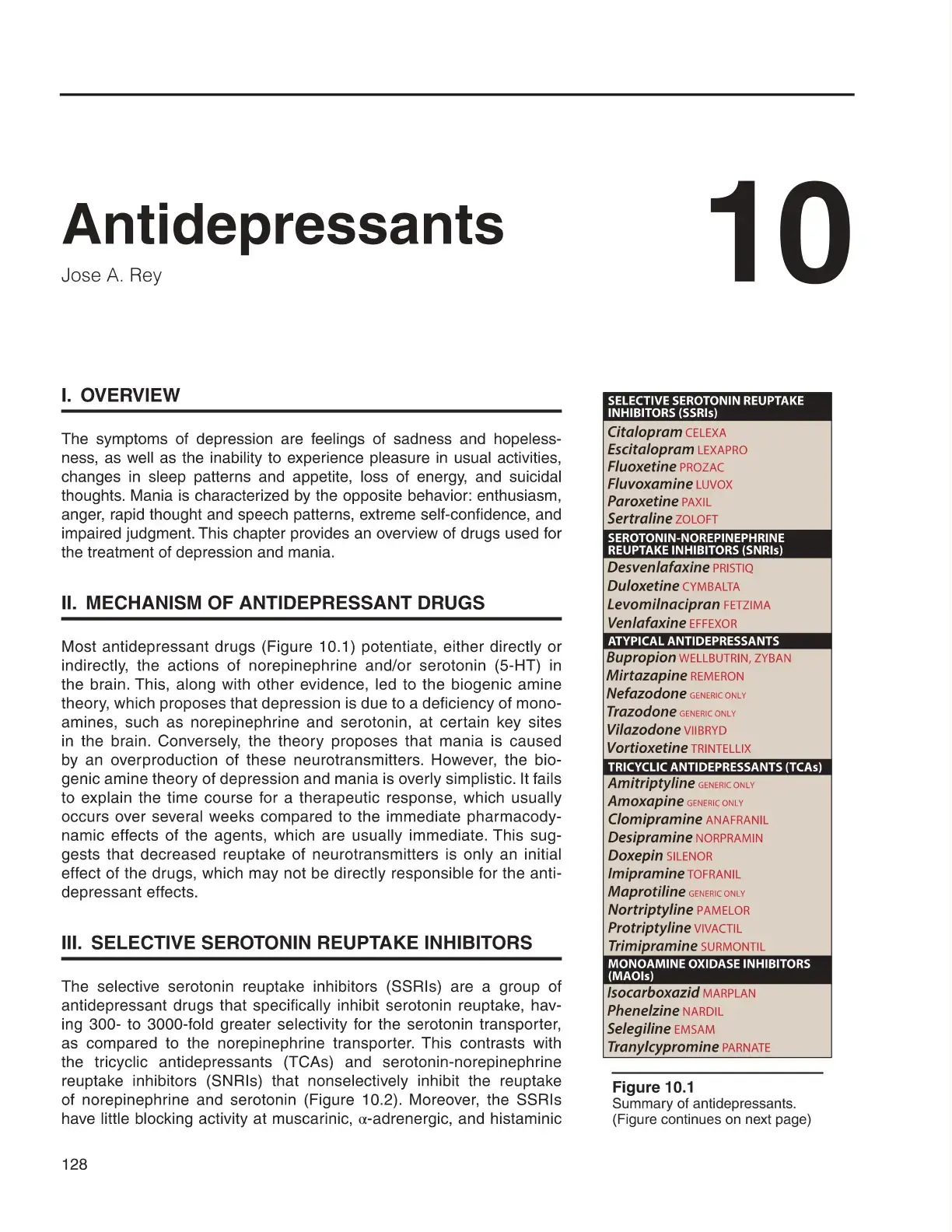 غلاف كتاب Antidepressants