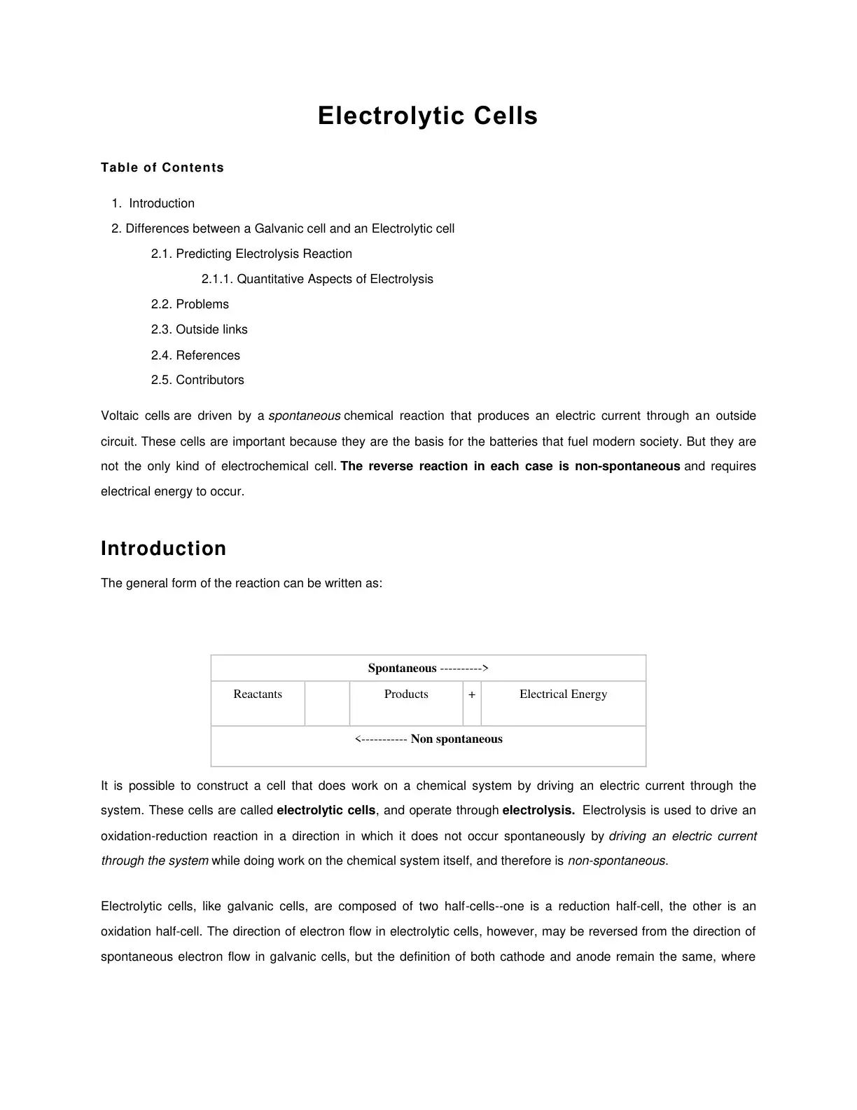 غلاف كتاب Electrolytic Cells