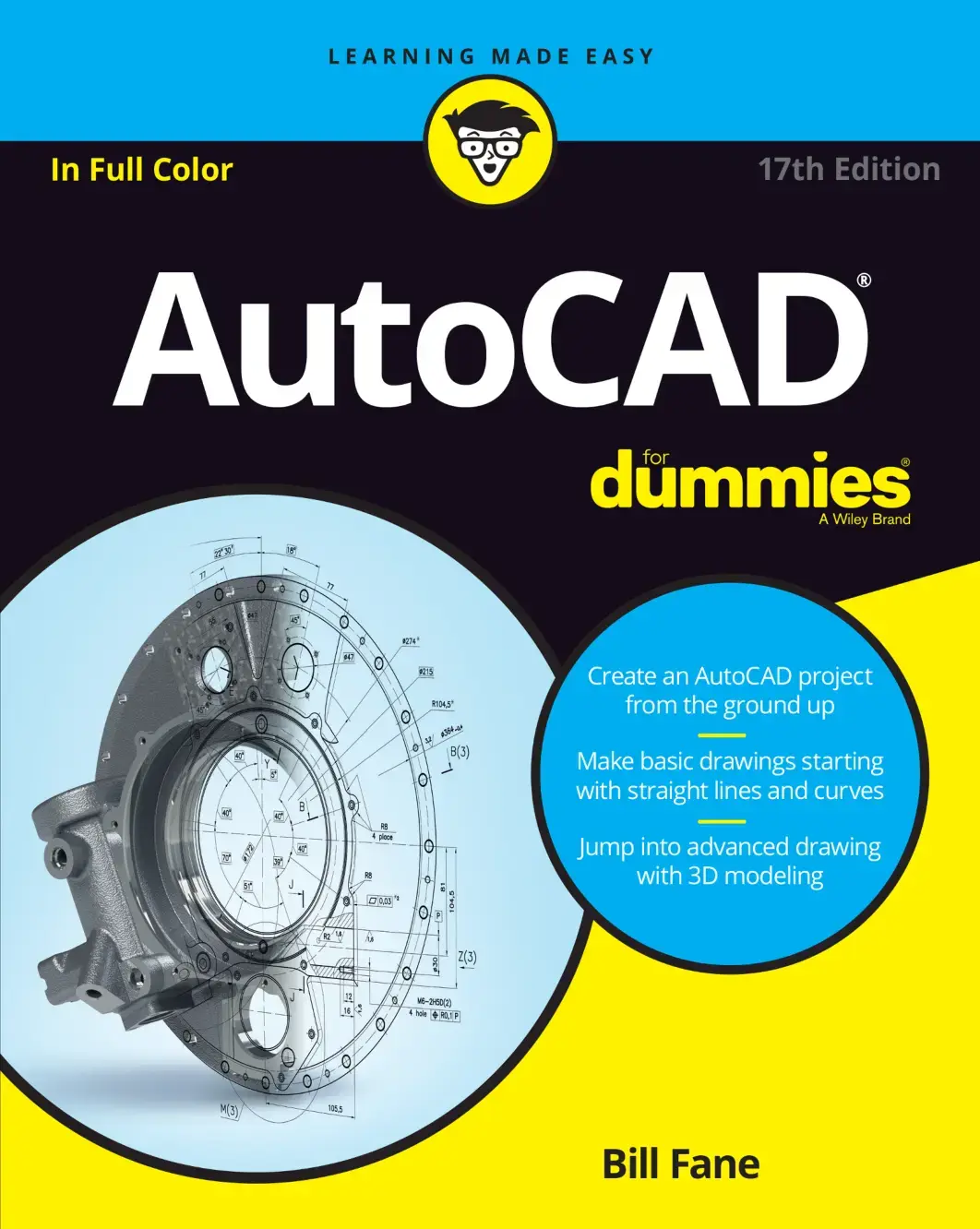 غلاف كتاب AutoCAD dummies