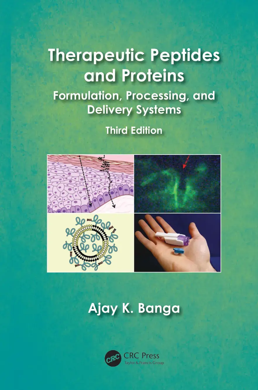 غلاف كتاب Therapeutic Peptides and Proteins: Formulation, Processing, and Delivery Systems