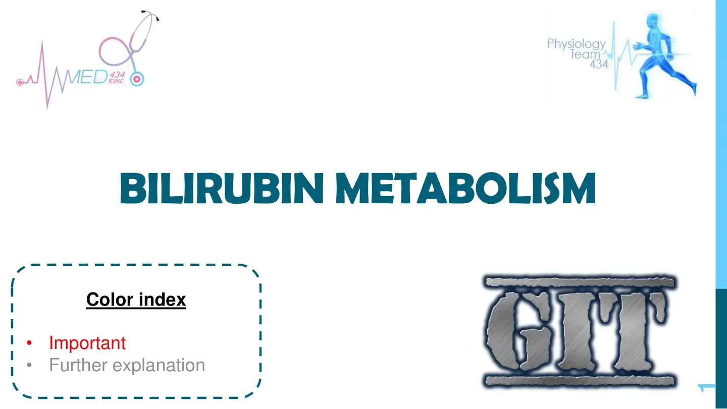 غلاف كتاب Bilirubin Metabolism