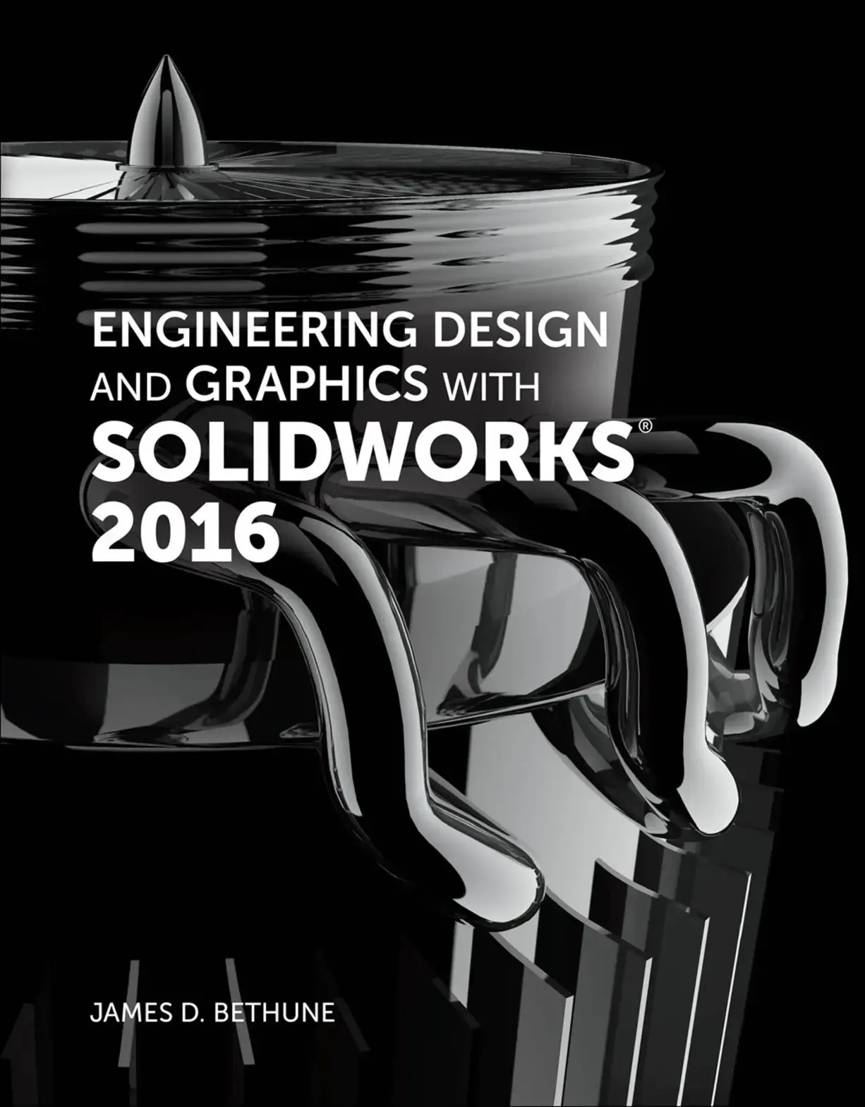 غلاف كتاب ENGINEERING DESIGN AND GRAPHICS WITH SOLIDWORKS 2016