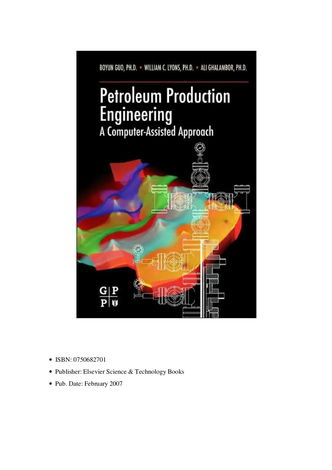 غلاف كتاب Petroleum Production Engineering: A Computer-Assisted Approach