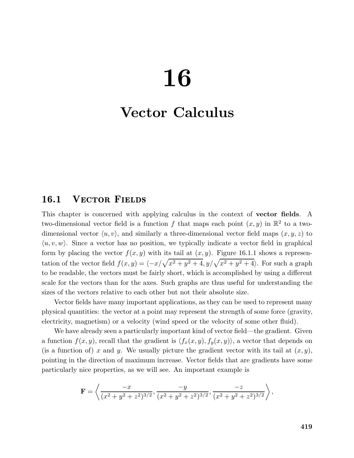 غلاف كتاب Vector Calculus