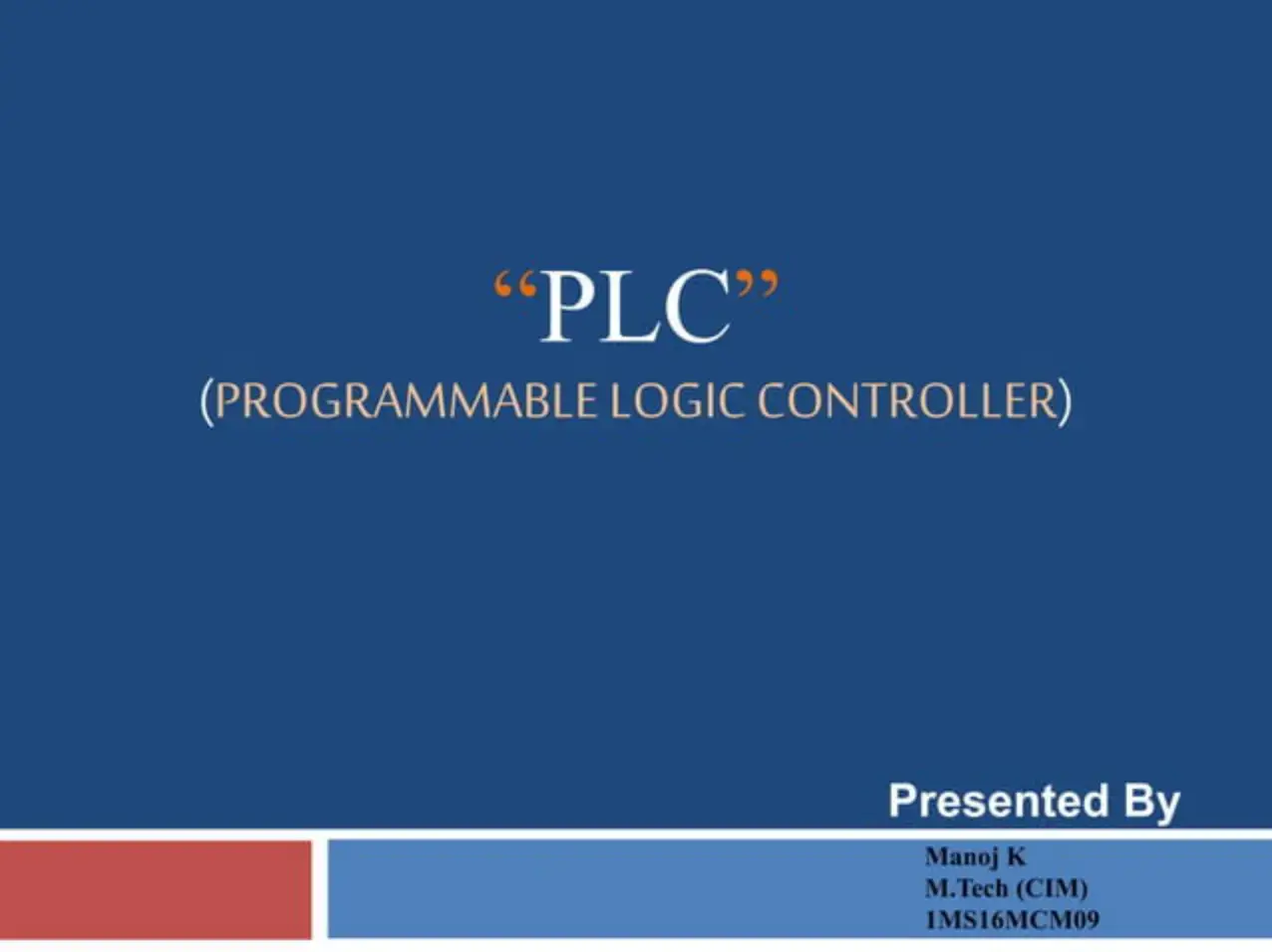 غلاف كتاب PLC (PROGRAMMABLE LOGIC CONTROLLER)
