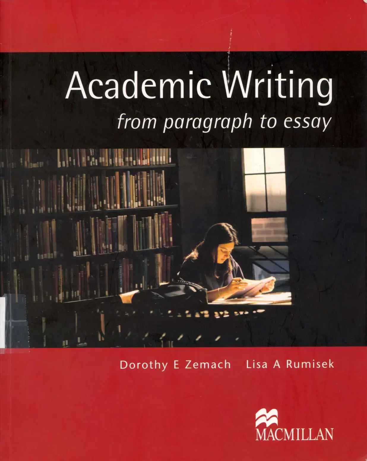 غلاف كتاب Academic Writing from paragraph to essay