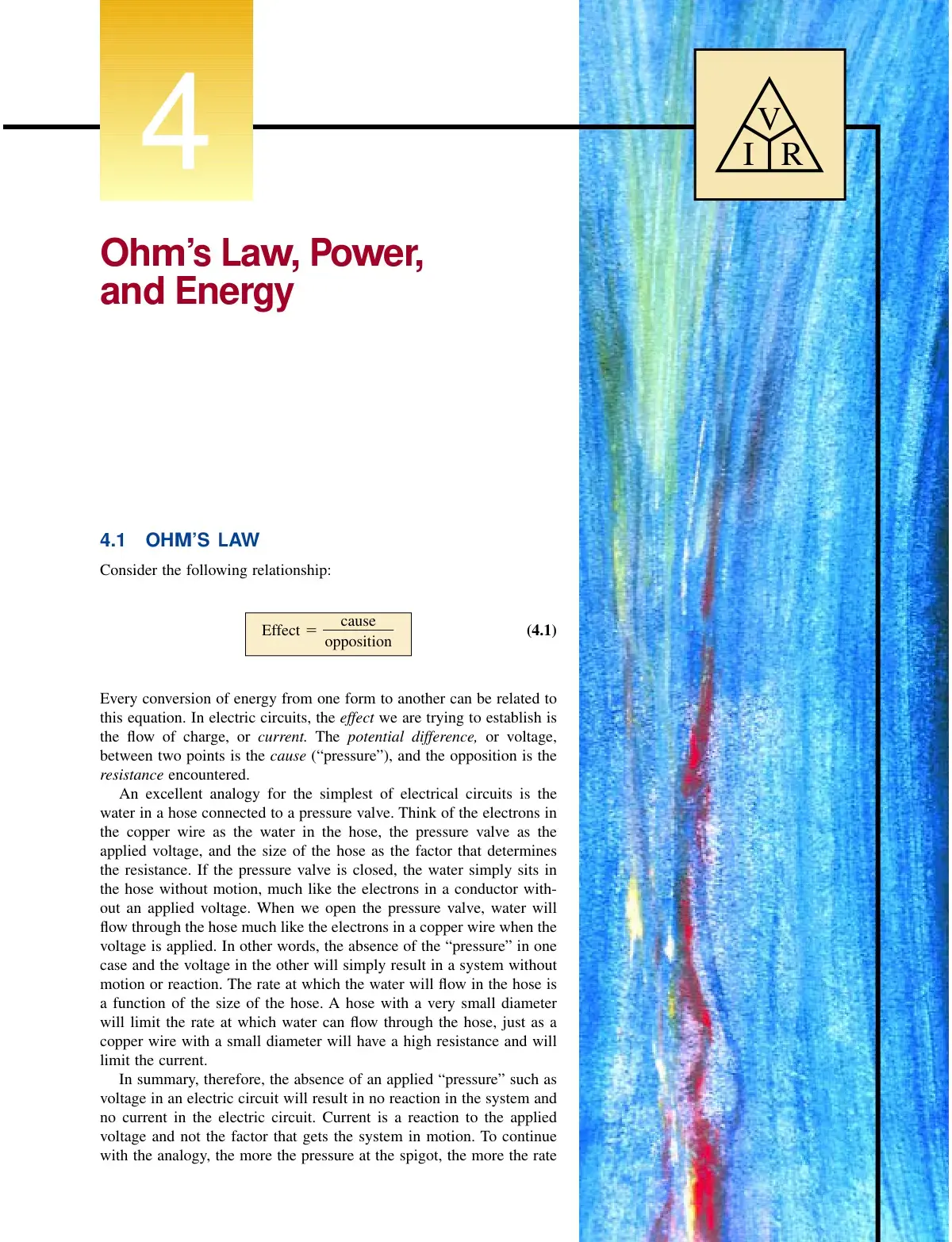 غلاف كتاب Ohm's Law, Power, and Energy