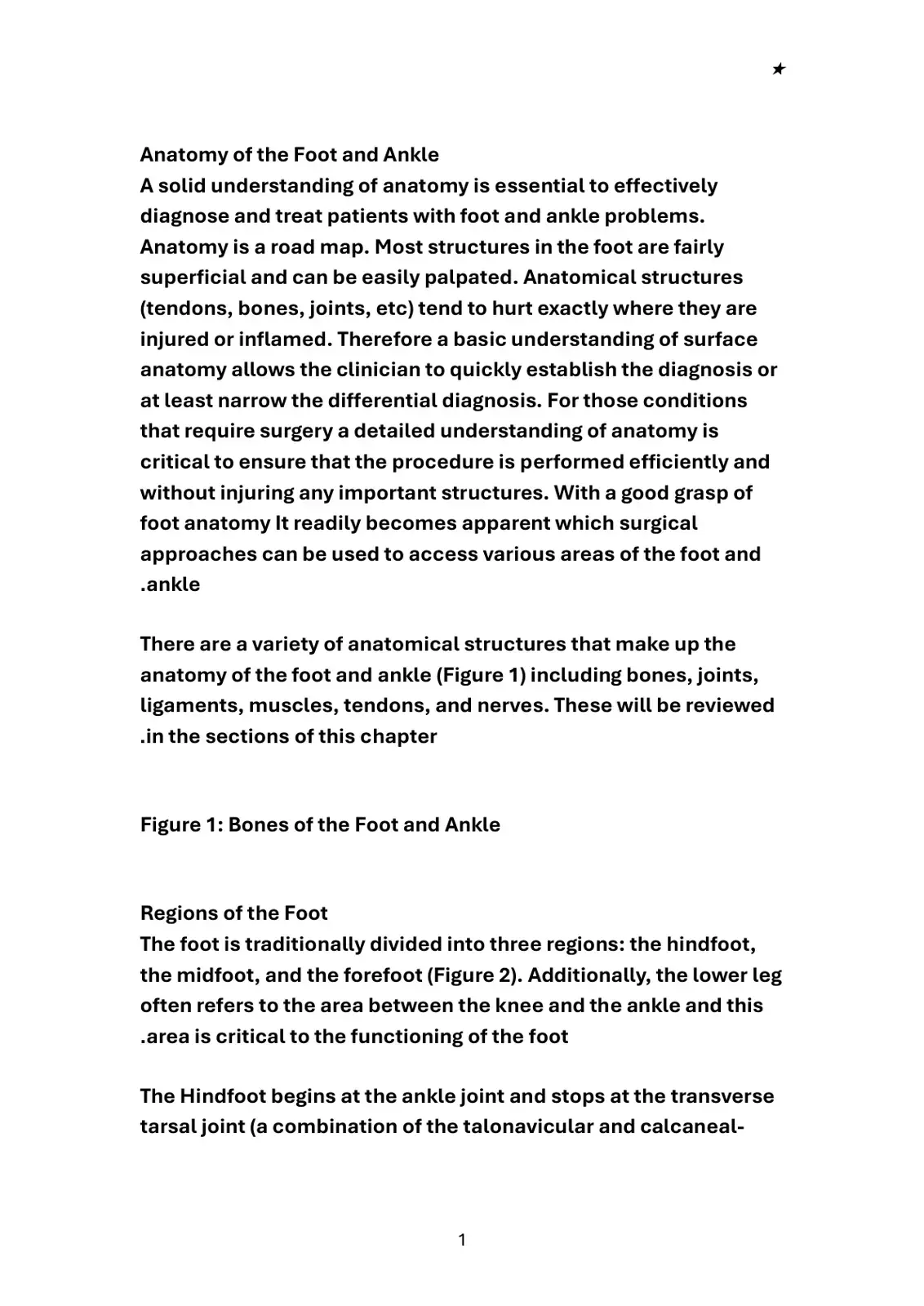 غلاف كتاب Anatomy of the Foot and Ankle