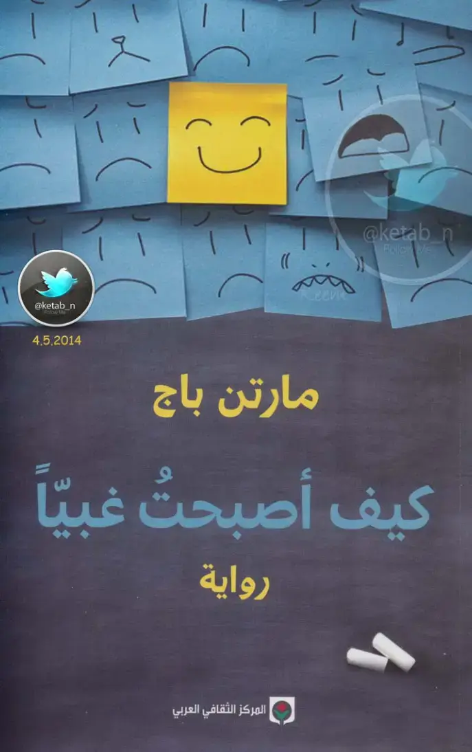 غلاف كتاب كيف أصبحتُ غبيًّا