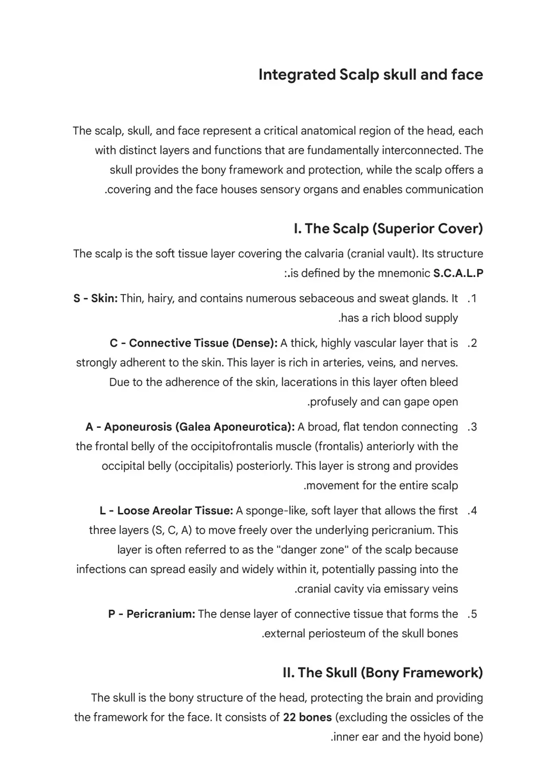 غلاف كتاب Integrated Scalp Skull and Face