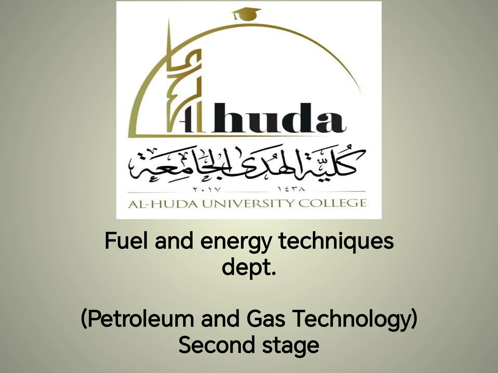 غلاف تقرير Fuel and Energy Techniques – Second Stage