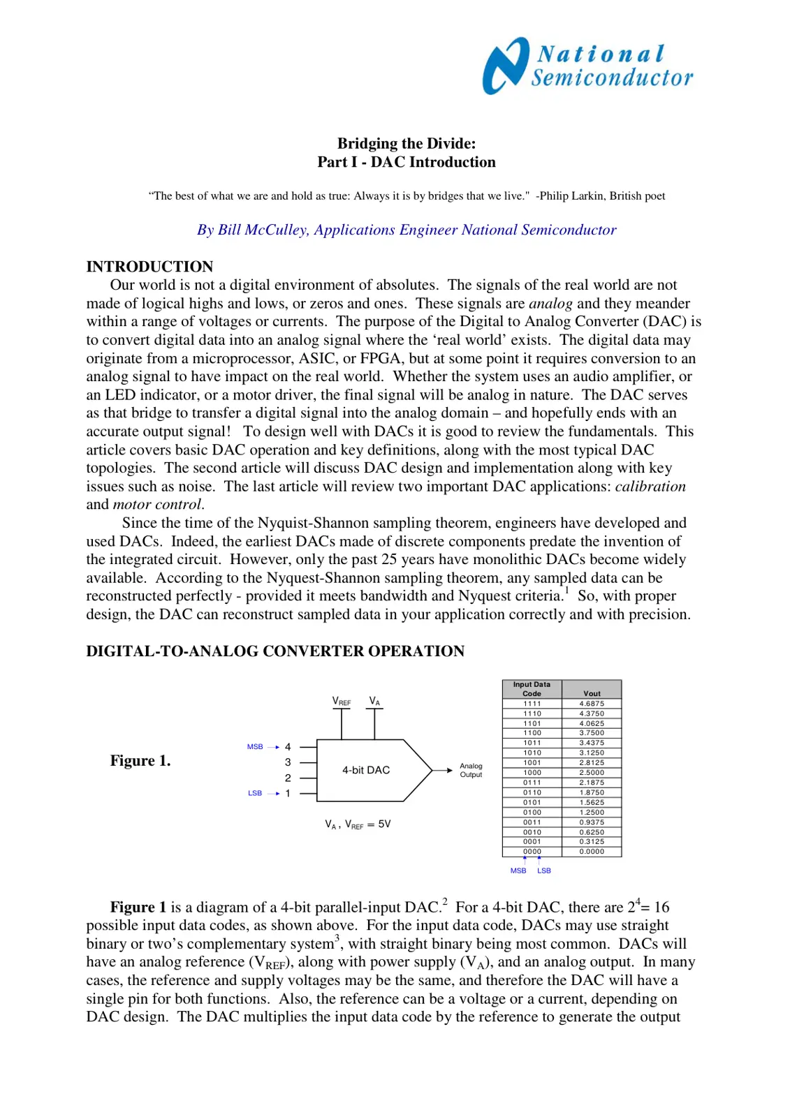 غلاف تقرير Bridging the Divide: Part I - DAC Introduction
