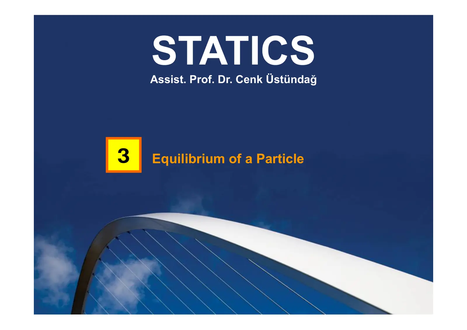 غلاف تقرير Equilibrium of a Particle