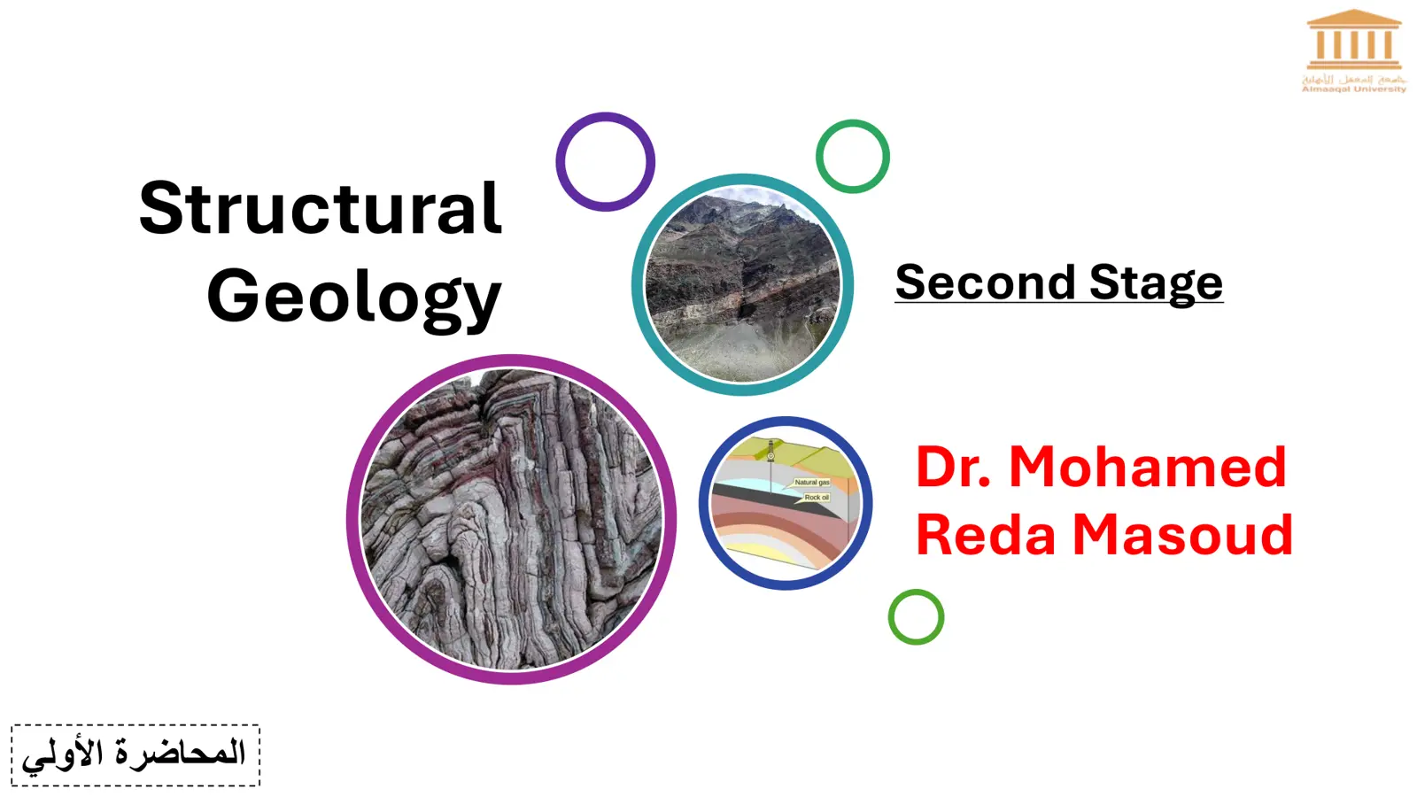 غلاف تقرير Structural Geology