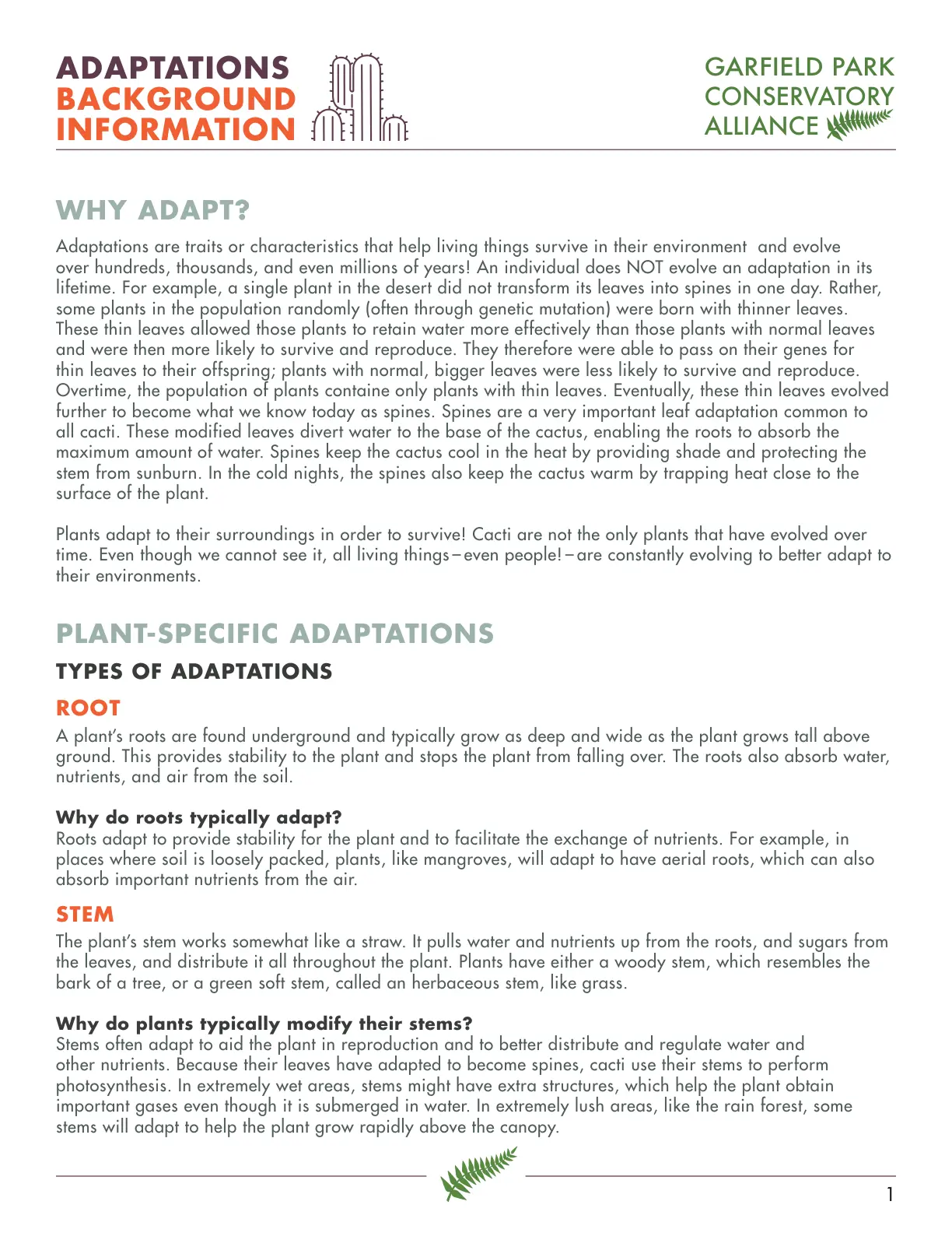 غلاف تقرير ADAPTATIONS