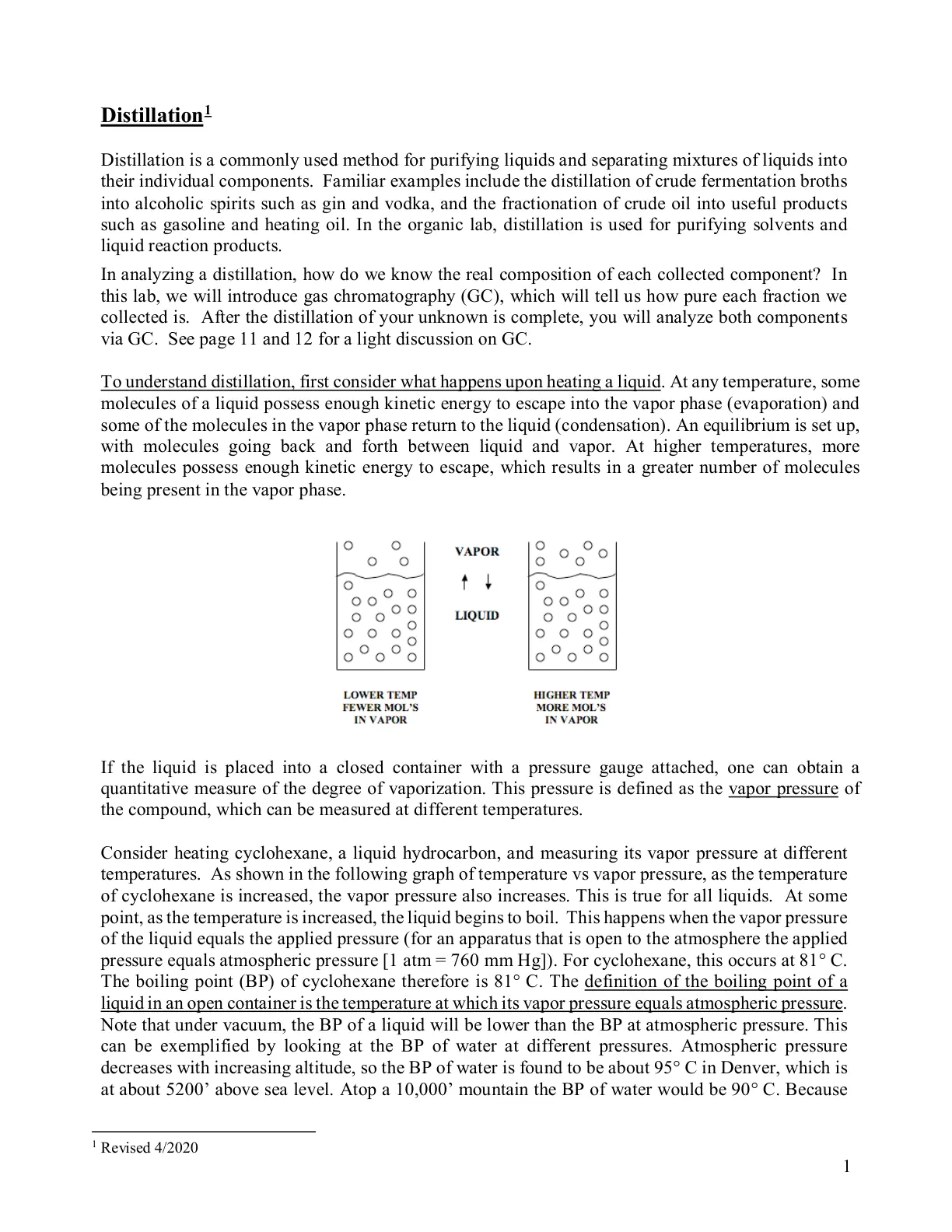 غلاف تقرير Distillation