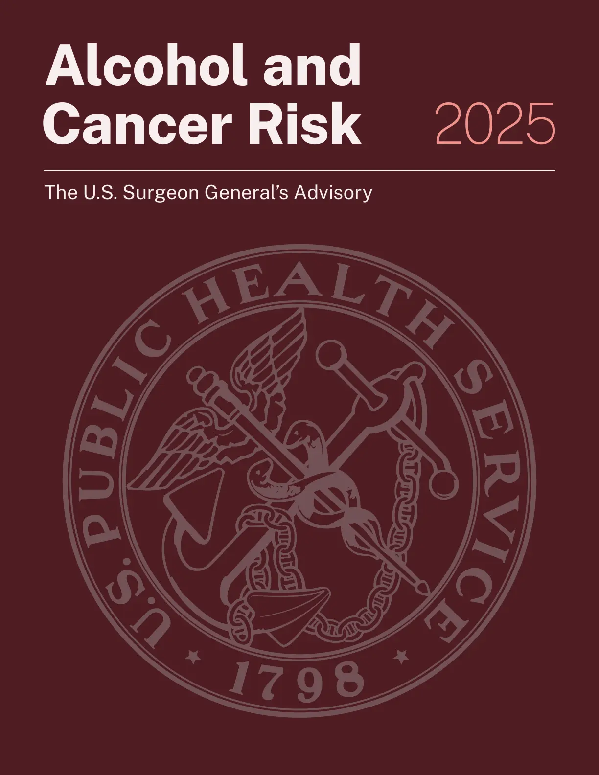 غلاف تقرير Alcohol and Cancer Risk