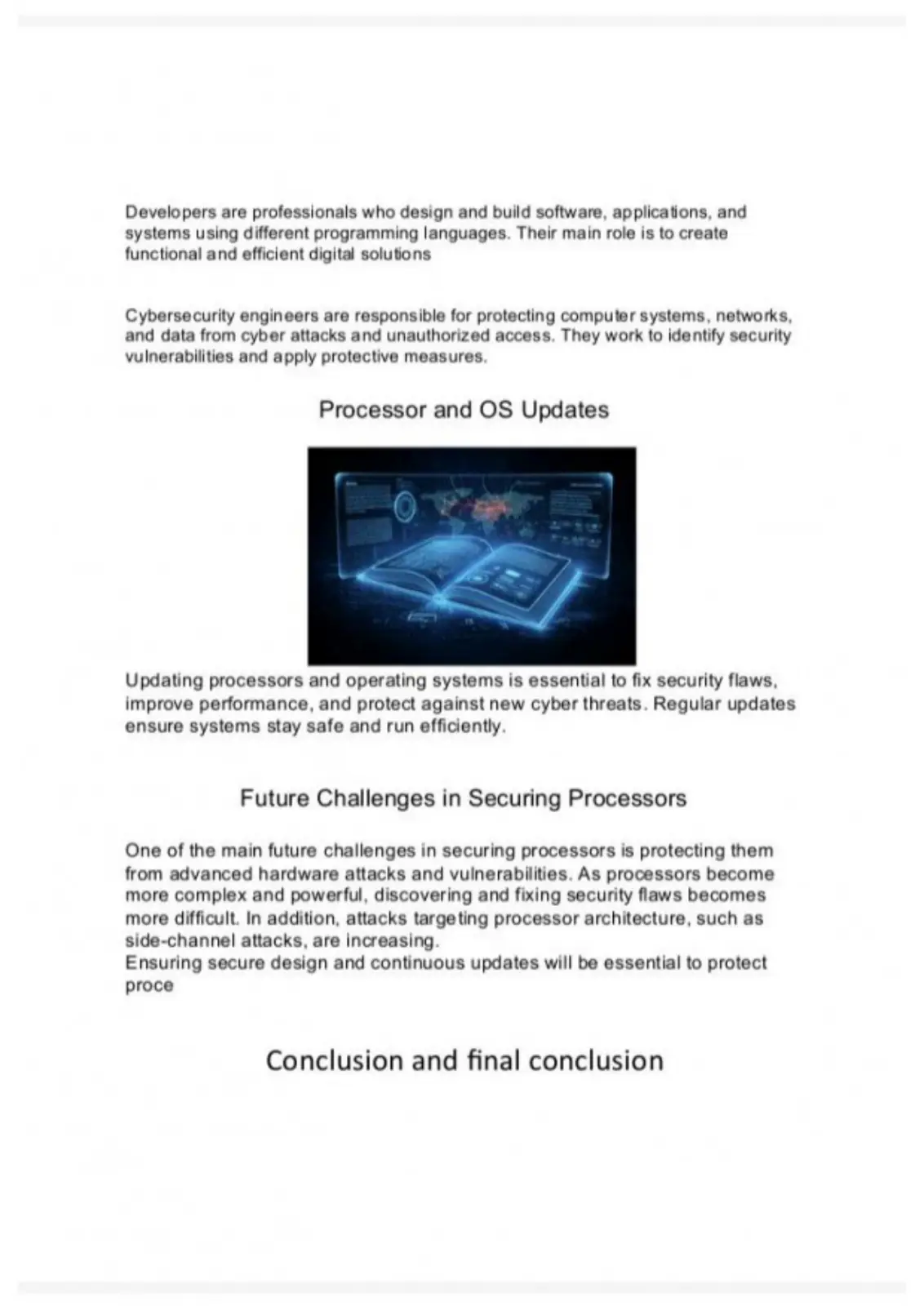 غلاف تقرير Developers and Cybersecurity Professionals